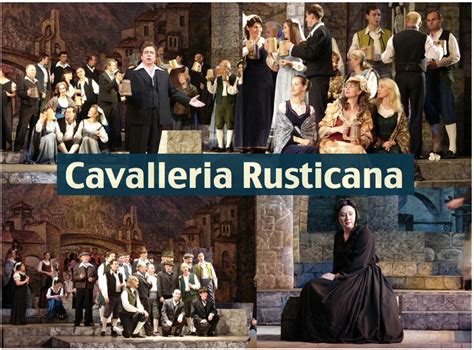 Cavalleria Rusticana - En gripande berättelse om kärlek, svek och hämnd under Siciliens brinnande sol